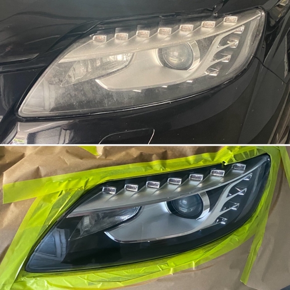 Headlight restoration Brisbane