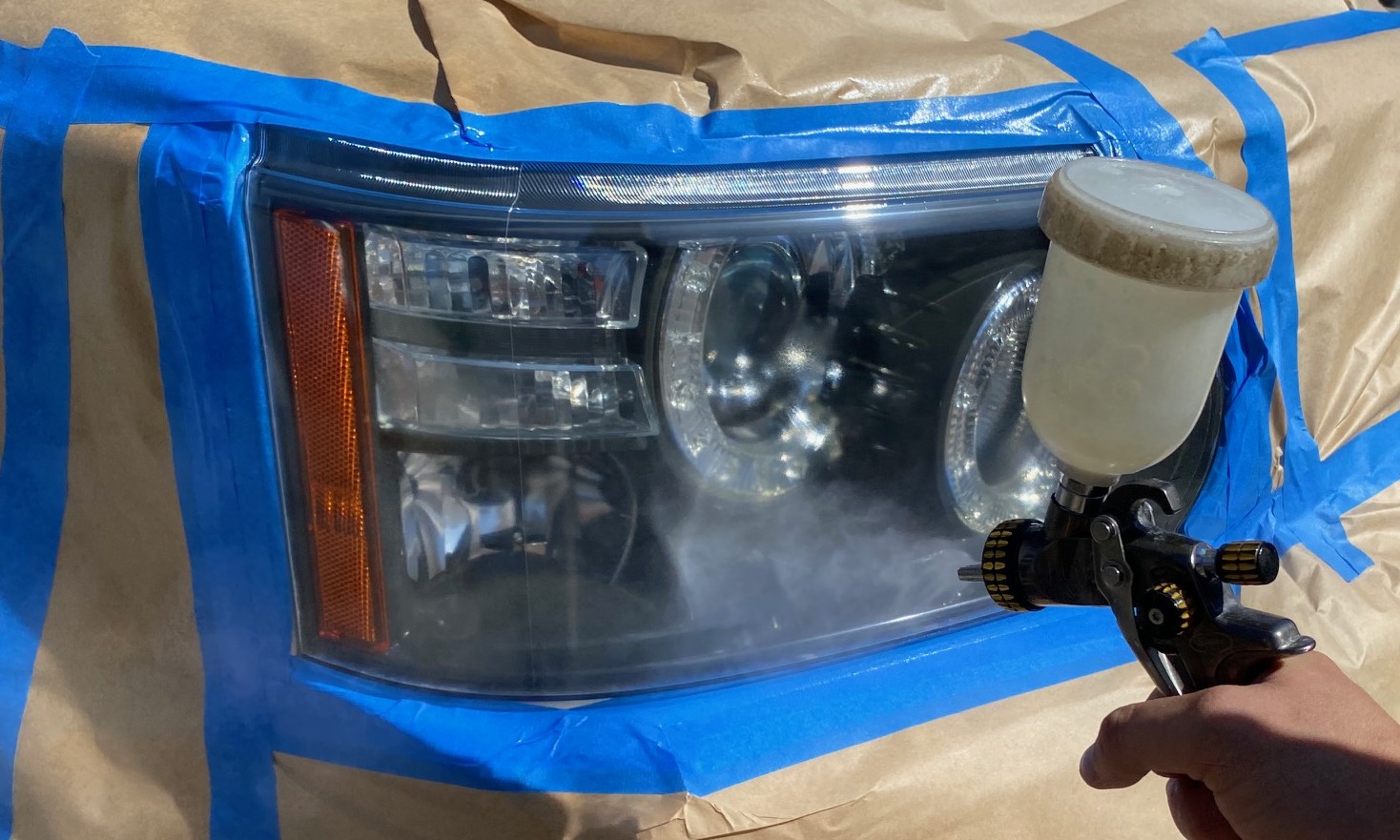 Headlight Clear Coat