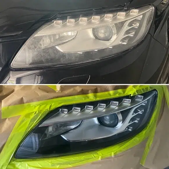 headlight polishing service